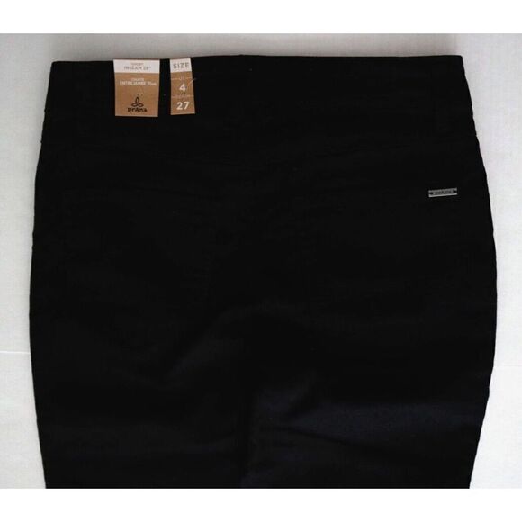 prAna W4318SH25 Women’s Sz 4 Black Out Oday Jean - Short Inseam 28" Pants $89 - Picture 6 of 11
